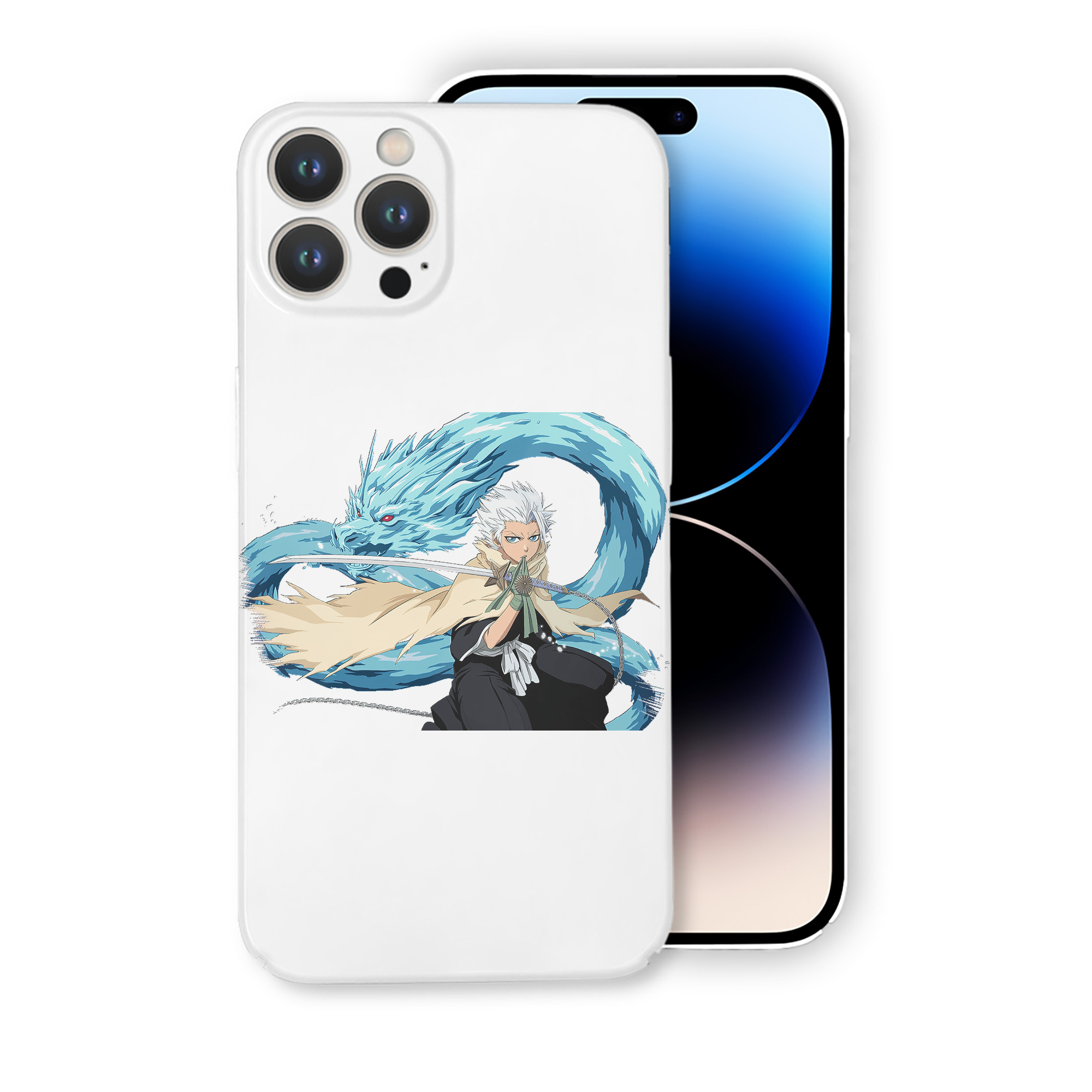 （画像用） ブリーチ 日番谷冬獅郎（ひつがや とうしろう） BLEACH Hitsugaya Toushirou 【iPhone 14シリーズ対応】ハードケース